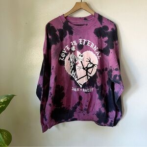 Hot Topic | The Nightmare Before Christmas Love Is Eternal Tie-Dye Sweater